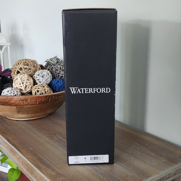 🥂 Waterford Crystal Mara Flutes – Set of 2, 9.5 oz, NIB, Elegant Crystal Design - Picture 15 of 16